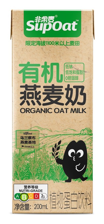 非常麦200ml有机燕麦奶产品图