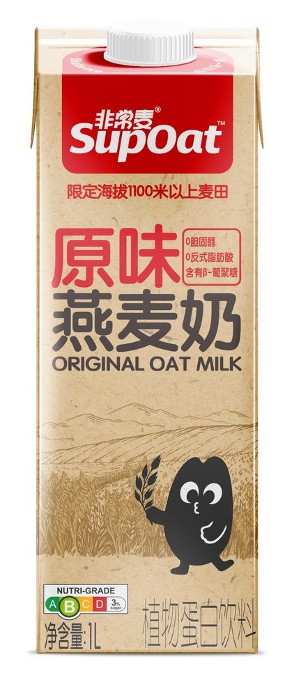 非常麦1L原味燕麦奶产品图